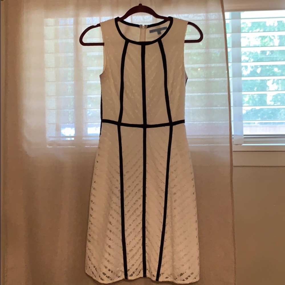 White lace dress